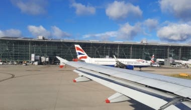 British Airways A320 Heathrow