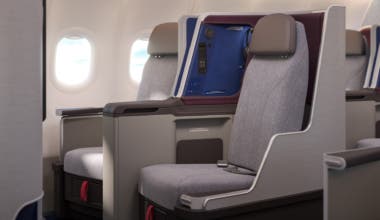 China Airlines A321neo cabin