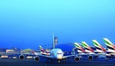 Emirates aircraft