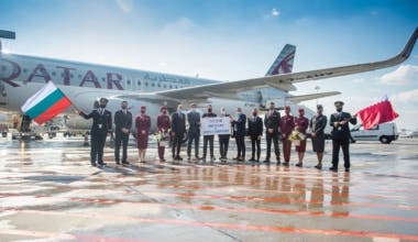 Qatar A320 Sofia