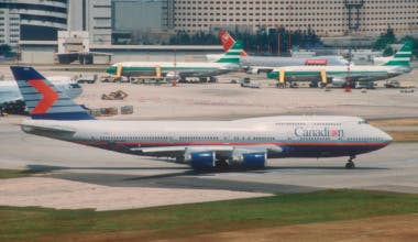 Canadian Airlines Boeing 747
