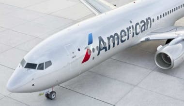 Amercan Airlines 737 aircraft
