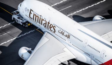 Emirates, Airbus A380, Penultimate
