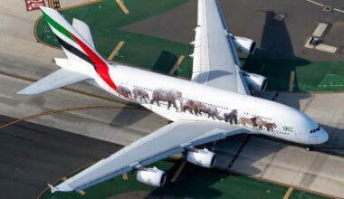 Emirates (United for Wildlife Livery) Airbus A380-861 A6-EOM