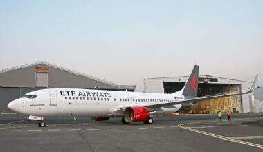 ETF Airways Boeing 737-800 Croatia