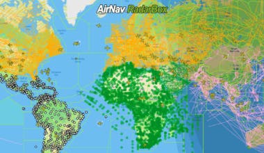 RadarBox, Navaids, waypoints