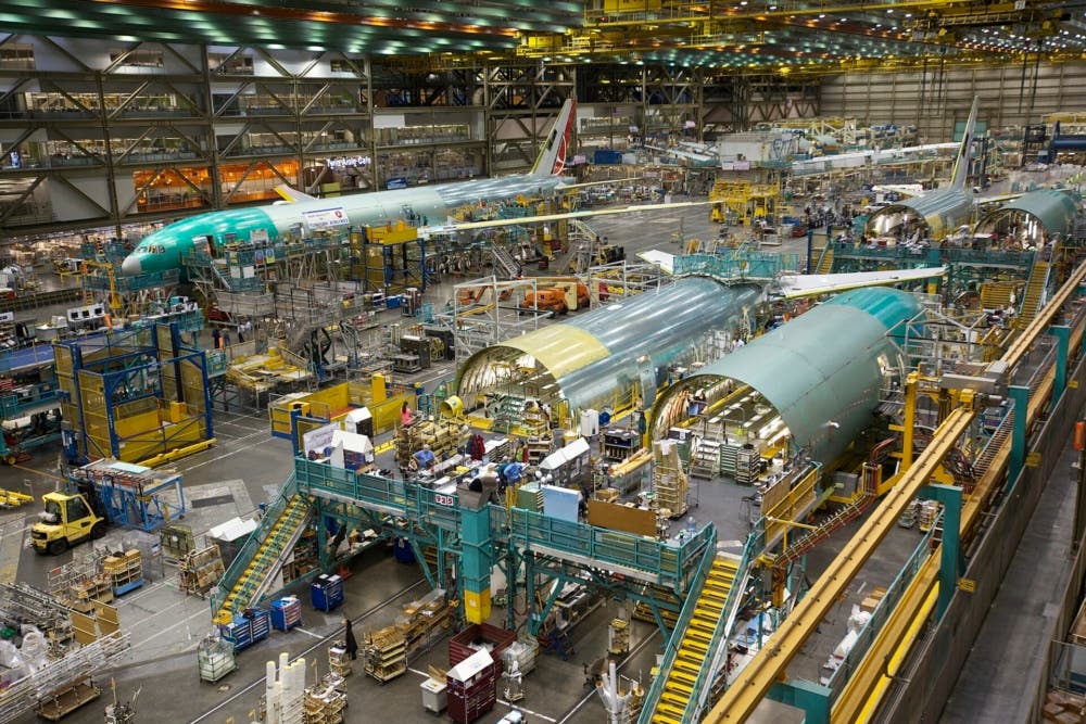 Boeing factory