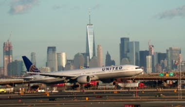 Airplanes at Newark Liberty Airport