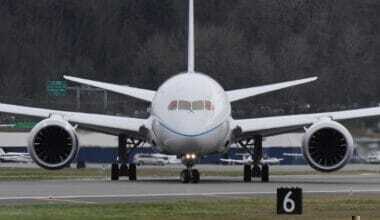 A 787 Dreamliner