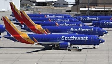 Southwest boeing 737 max grounded getty images