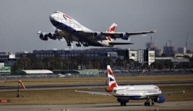 Heathrow British Airways BA