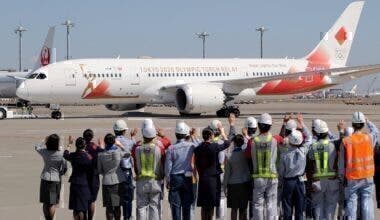 Japan Airlines, Tokyo 2020, Olympic Torch Relay