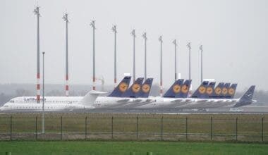Lufthansa, Grounded Aircraft, Berlin Brandenburg Airport
