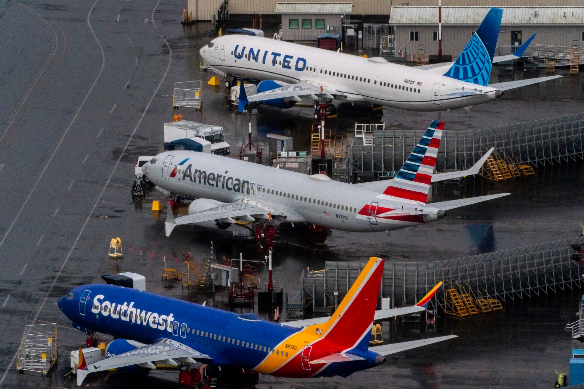 American Southwest United Boeing 737 MAX
