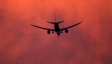 Sunset aircraft