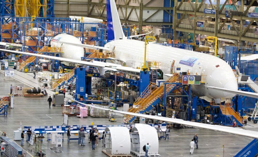 Boeing Displays Commercial Aircraft For Media Ahead Of Farnborough Air Show