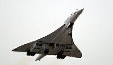 A British Airways Concorde