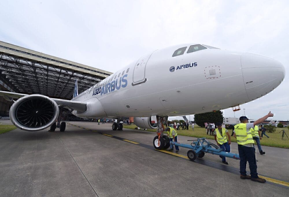 A320neo rollout