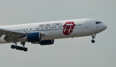 Rolling Stones Arrive in Barcelona