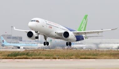 Comac C919 OTT Airlines