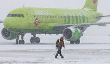S7 snow Moscow getty