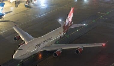 Virgin atlantic 747
