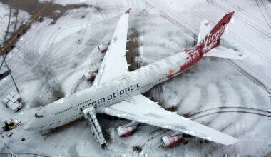 Virgin Atlantic, Last Boeing 747, London Heathrow