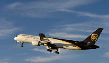 UPS 757 Takeoff