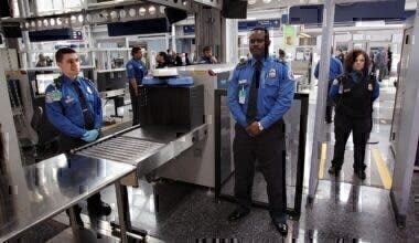 Security airport staff