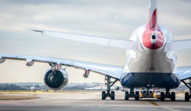 British Airways, Airbus A380, Johannesburg