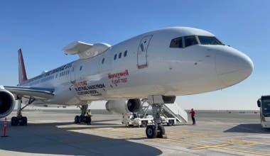 Honeywell 757 flying testbed