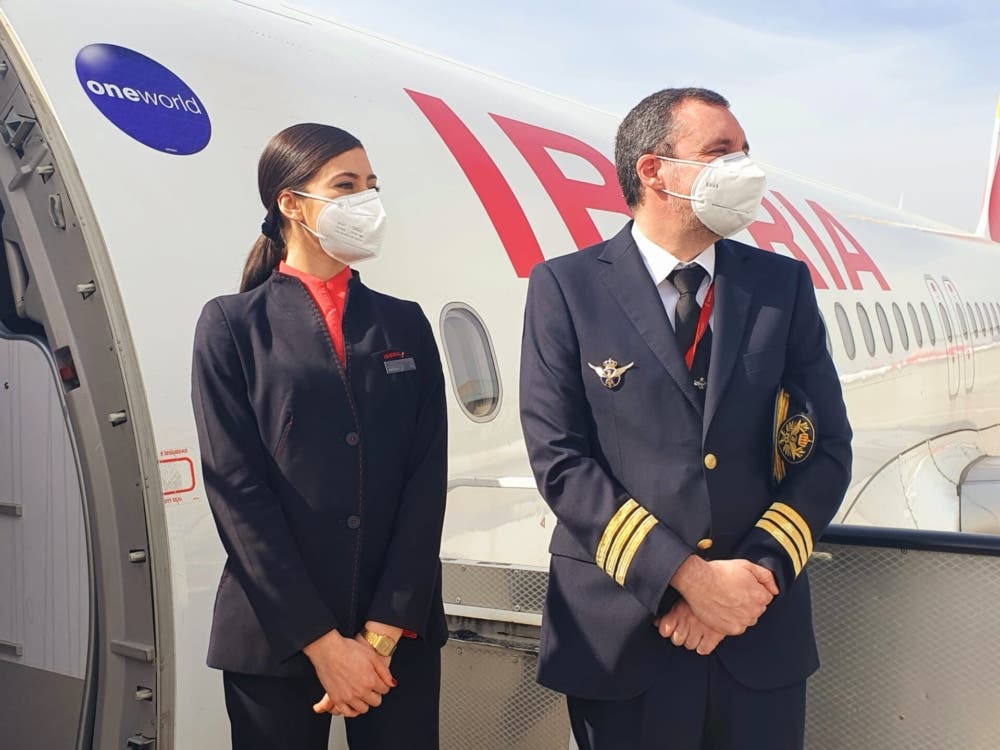 Iberia crew