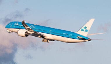 KLM Boeing 787