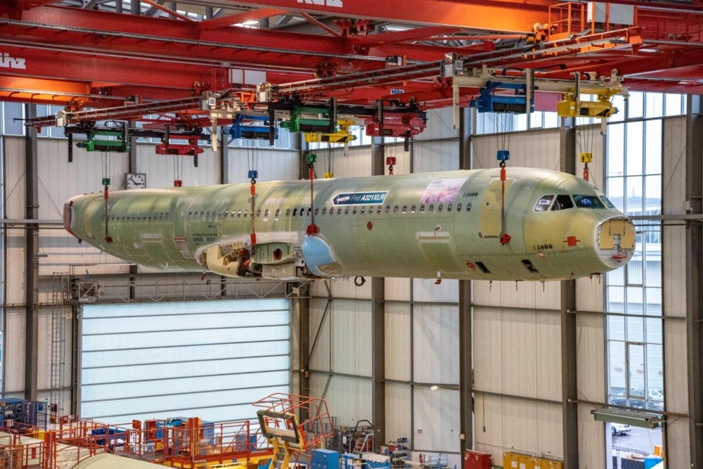 Airbus, A321XLR, Final Assembly
