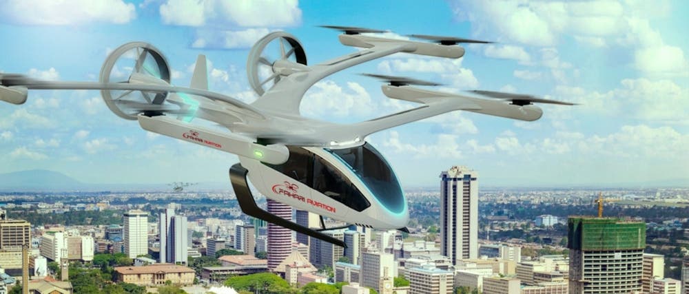 eVTOL aircraft EVE