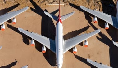 Qantas, Airbus A380, Dresden