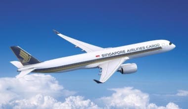 Singapore Airlines cargo A350F
