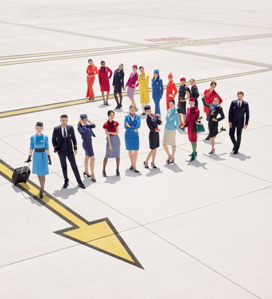 Sky Team crew