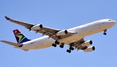 South African Airways A340