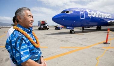 SWA Inaugural Hawaii Flight