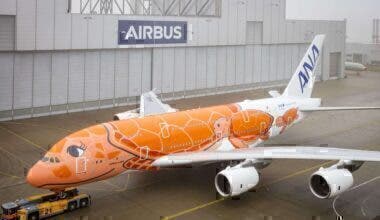 Orange ANA A380
