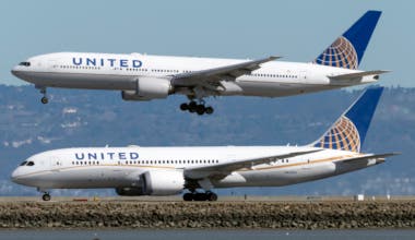 United B787 SFO