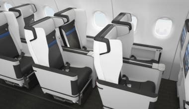 Safran Interspace seat concept