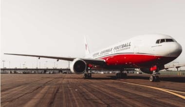 Arizona Cardinals Boeing 777
