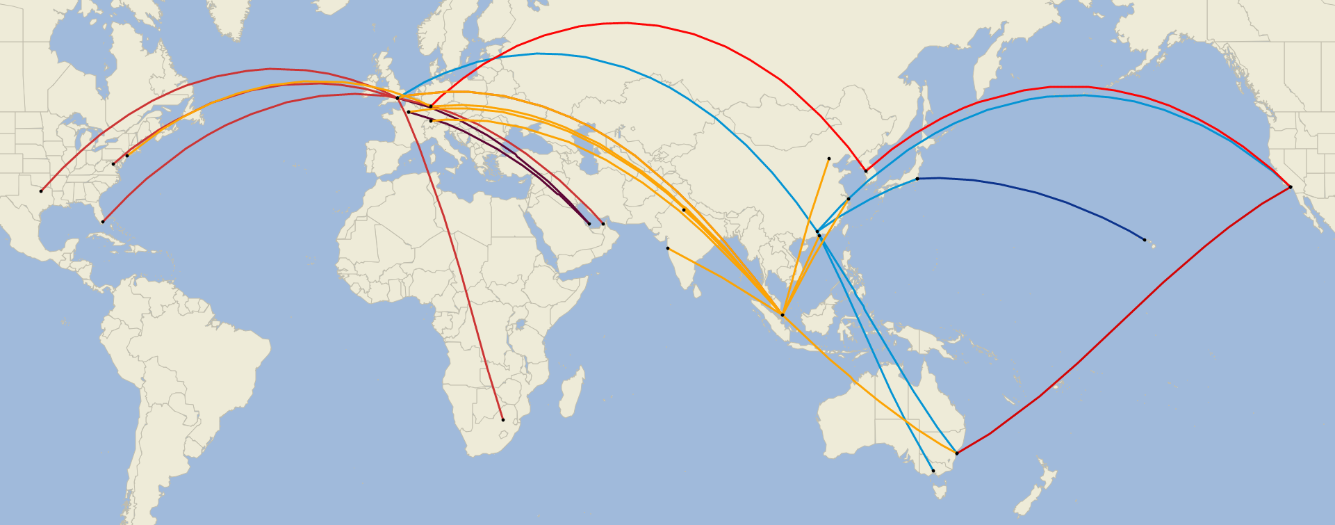 Airbus A380, Busiest Airports, 2022