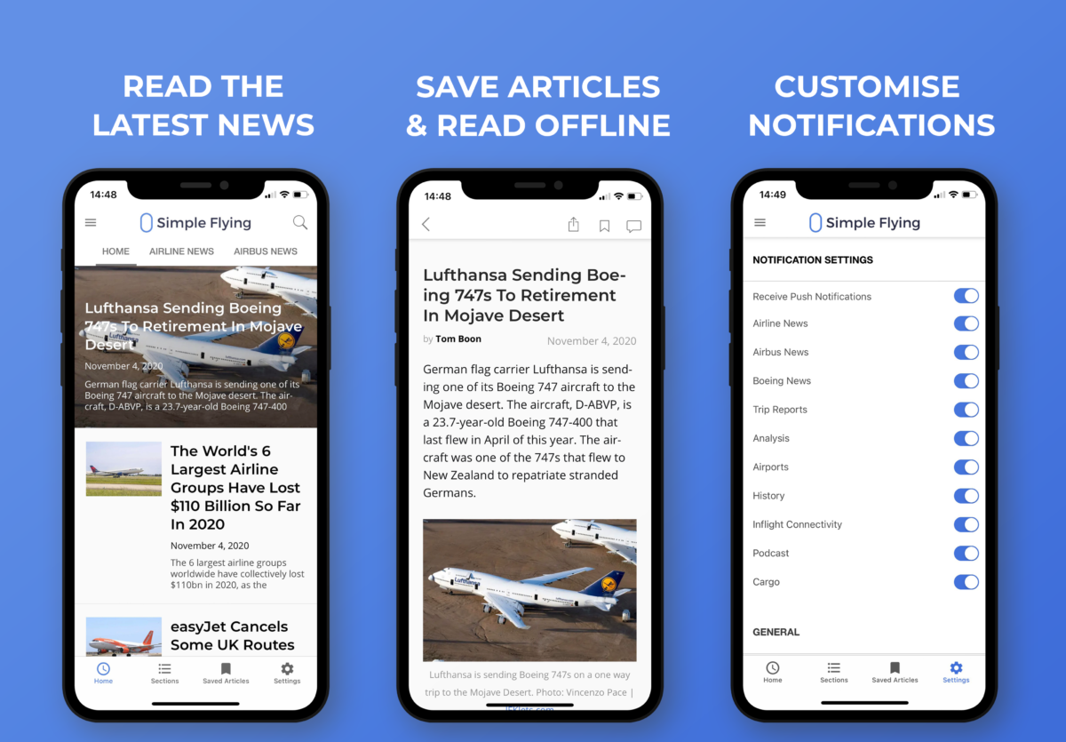Simple Flying Android & iOS App Download