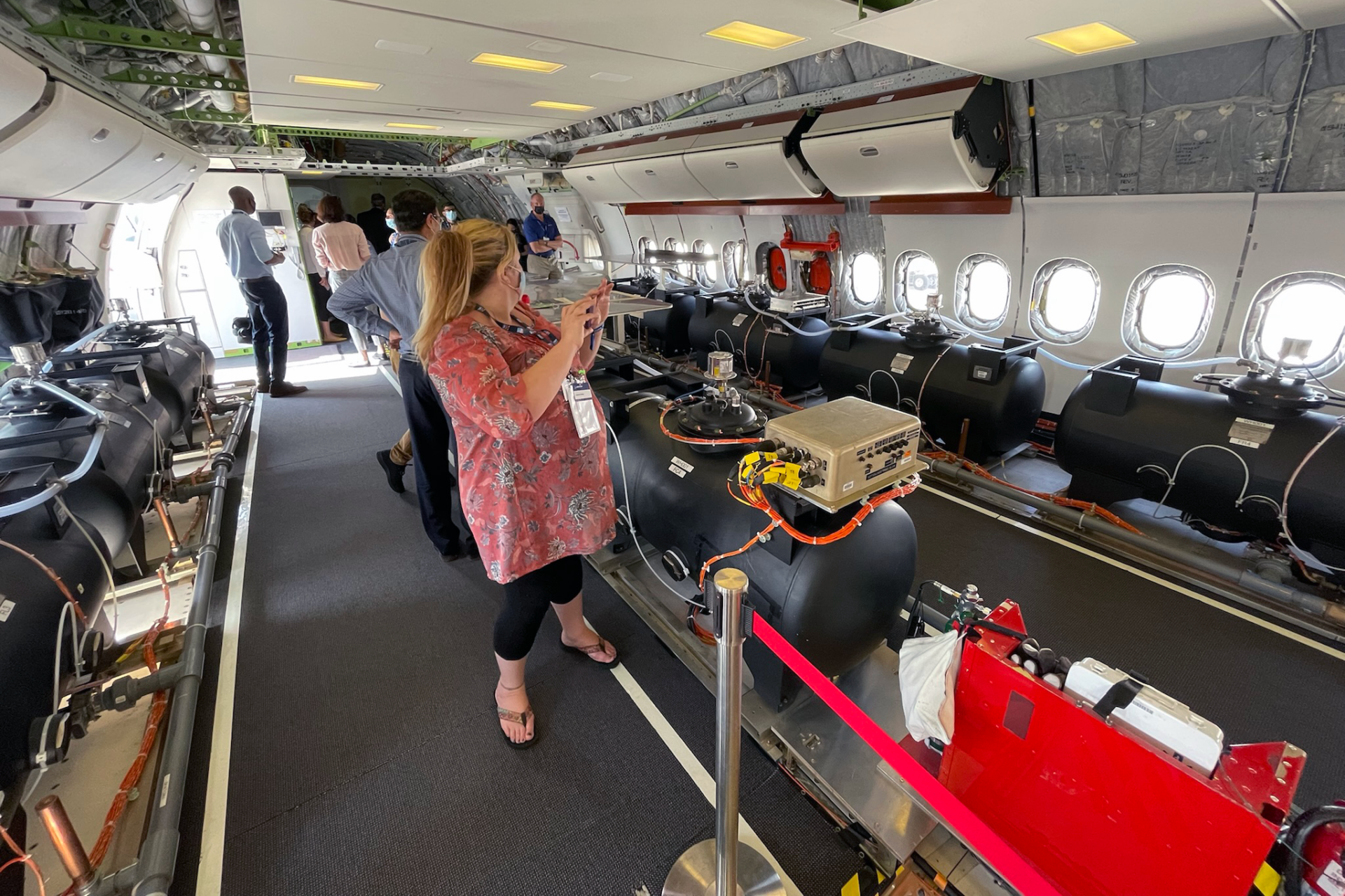 Boeing, 777X, Inside