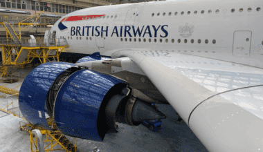 British Airways, Airbus A380, Maintenance
